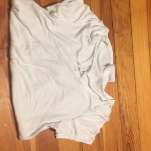 White strapy t shirt